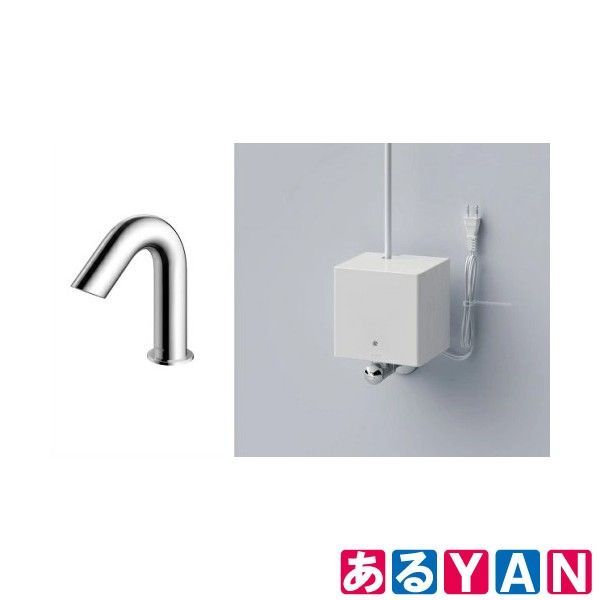 2台分 TLE01505JA +TLE28002J 新品未使用) TOTO 台付自動水栓 TLE28002J 自動水栓機能部 TLE01505JA