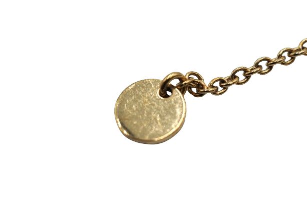 Christian Dior ディオール SHINY-D パール付ネックレス アクセサリー