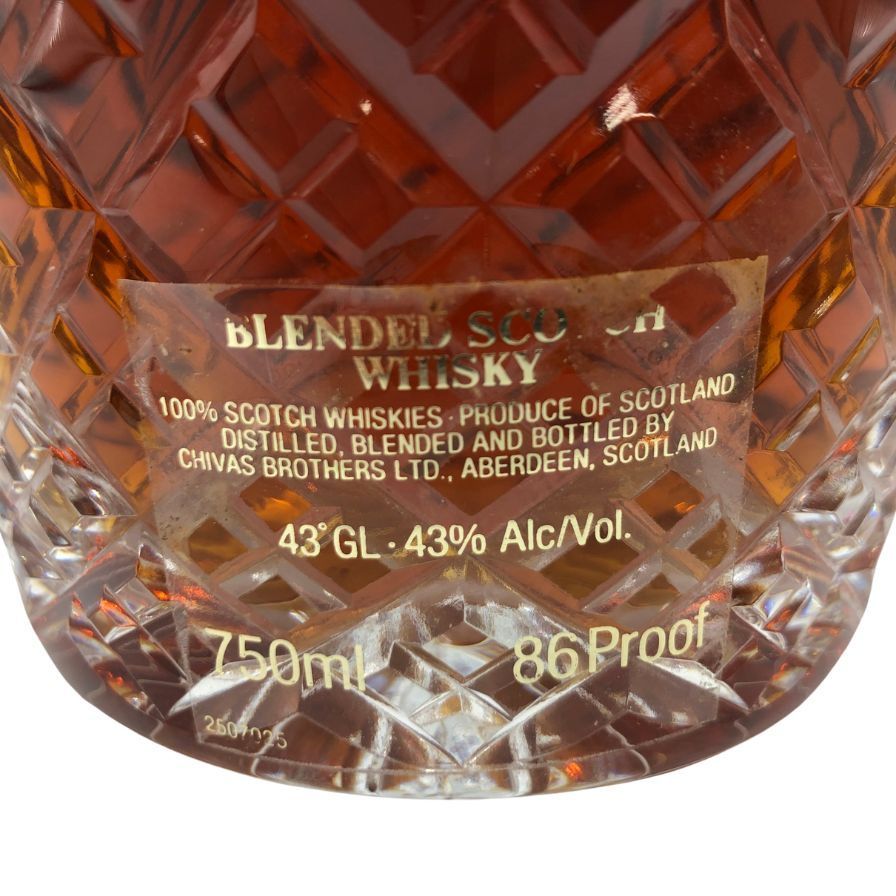 シーバス リーガル 25年 チェアマンズ リザーブ 750ml 43%【P2