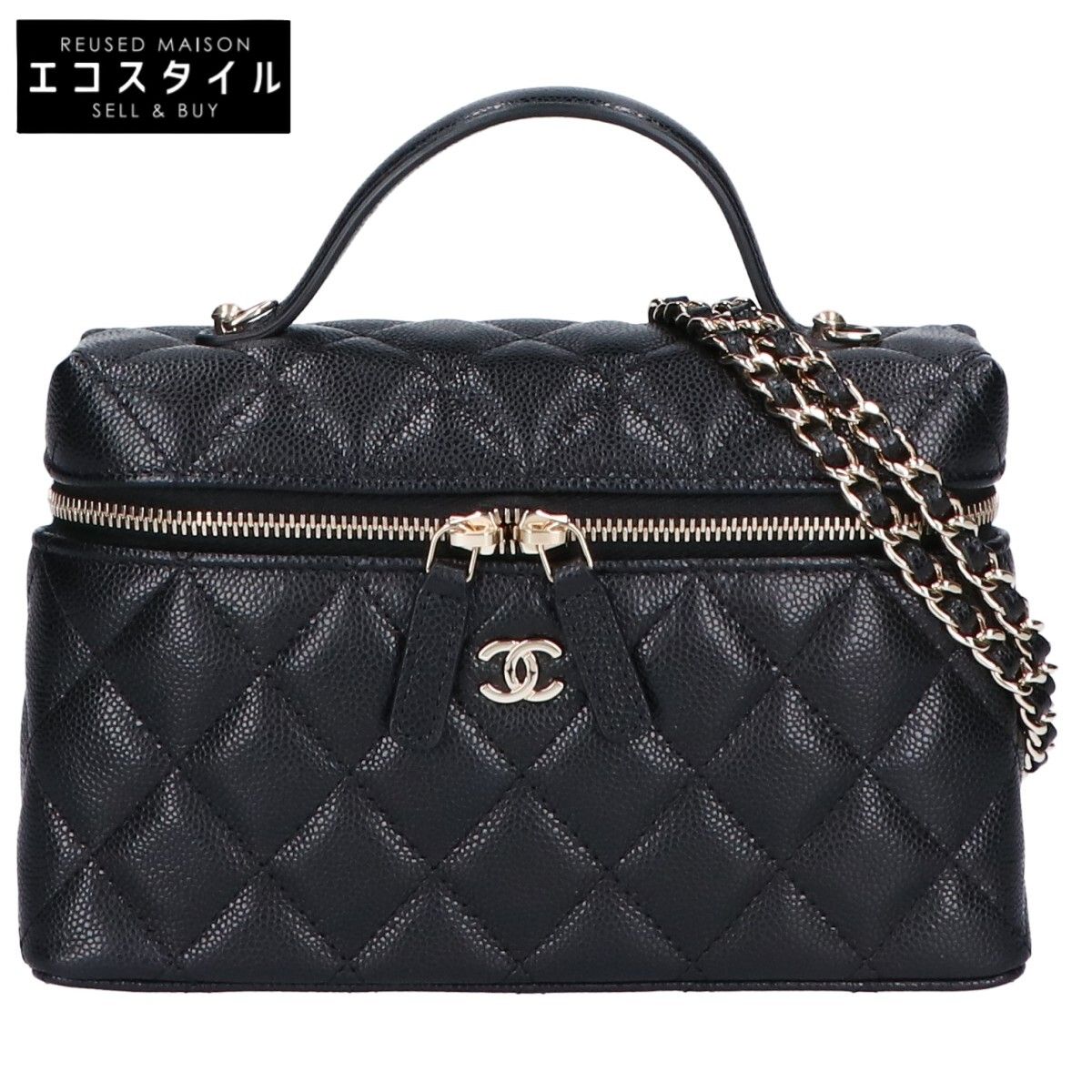 【小さくても圧倒的主役感♡2WAY】CHANEL ヴァニティバッグ シャネル ヴァニティーケース チェーン ショルダーバッグ 2way