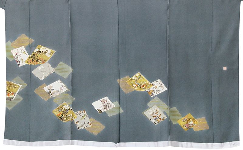 最高級新品正絹祝着京友禅本加工染、豪華本金、刺繍入り、特選王朝大鷹祝い宝船文 新品正絹産着祝着京友禅豪華刺繍、金彩仕様、特選大鷹と祝大王松