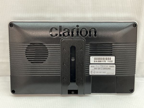 【未使用品】Clarion CJ-7800A clarion 送料無料 Clarion クラリオン CJ-7800A 7型 ワイド HD