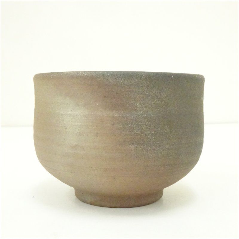 琴浦窯 赤楽茶碗 楽焼 桐山造 抹茶碗 茶道具 共箱(65) 2025年最新