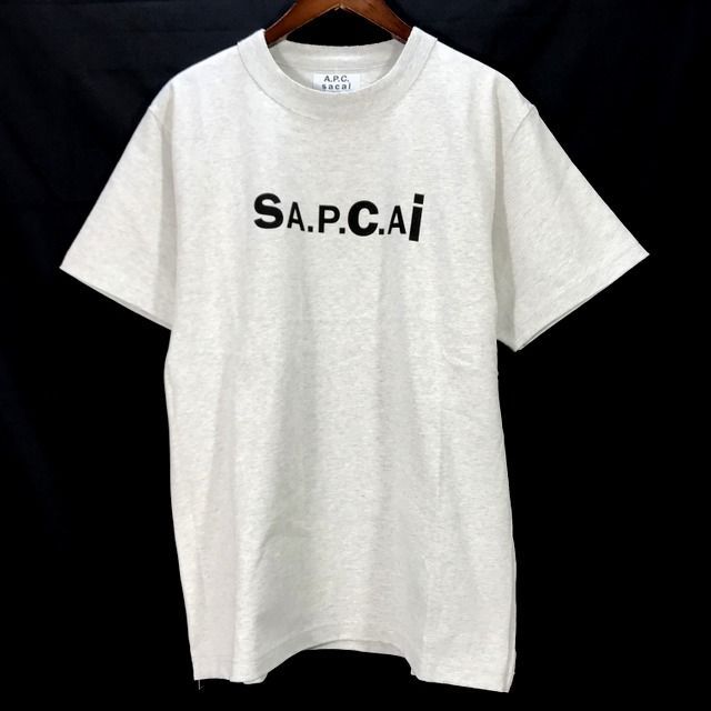 A.P.C. SACAI アーペーセー コラボ 半袖 Tシャツ 21SS サイドジップ ...