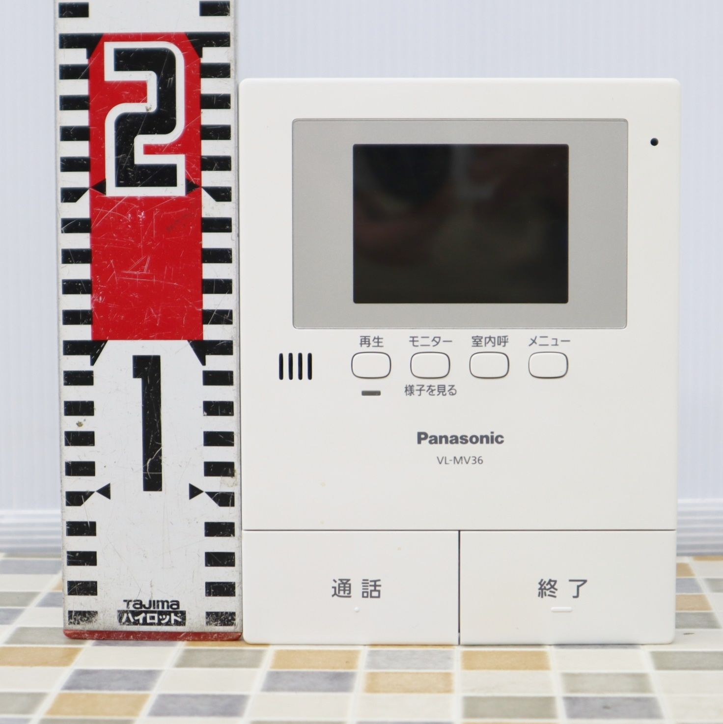 値下げしました。パナソニック  テレビドアホン 新品 ∨値下げ ｜テレビドアホン モニター 親機 ｜Panasonic