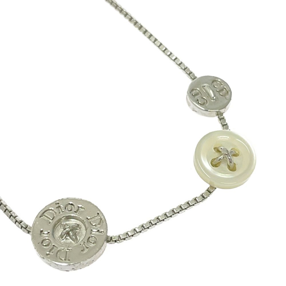 美品 DIOR ブレスレット ディオール メタル レジン パール クリスタル