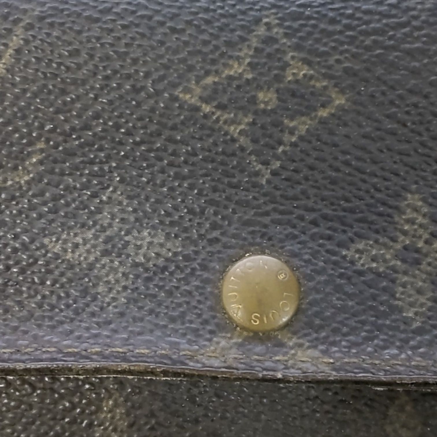 ジャンク品】LOUIS VUITTON ルイヴィトン モノグラム ポルトフォイユ  