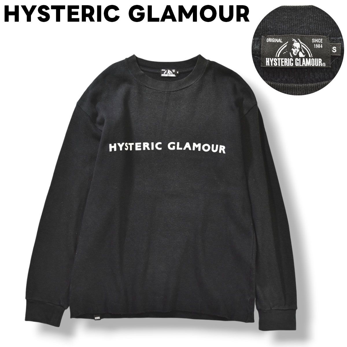 HYSTERIC GLAMOUR サーマルロンT black