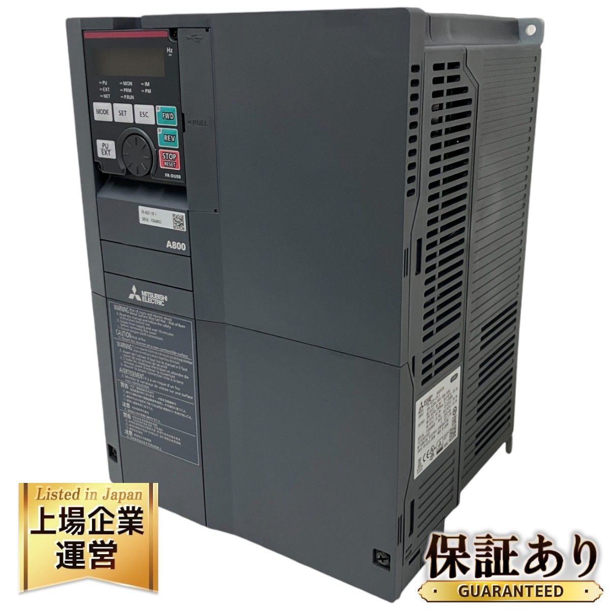 三菱電機 FR-A820-11K-1 インバータ FREQROL-A800 シリーズ 三相200V インバータ ジャンク O9274347 - メルカリ