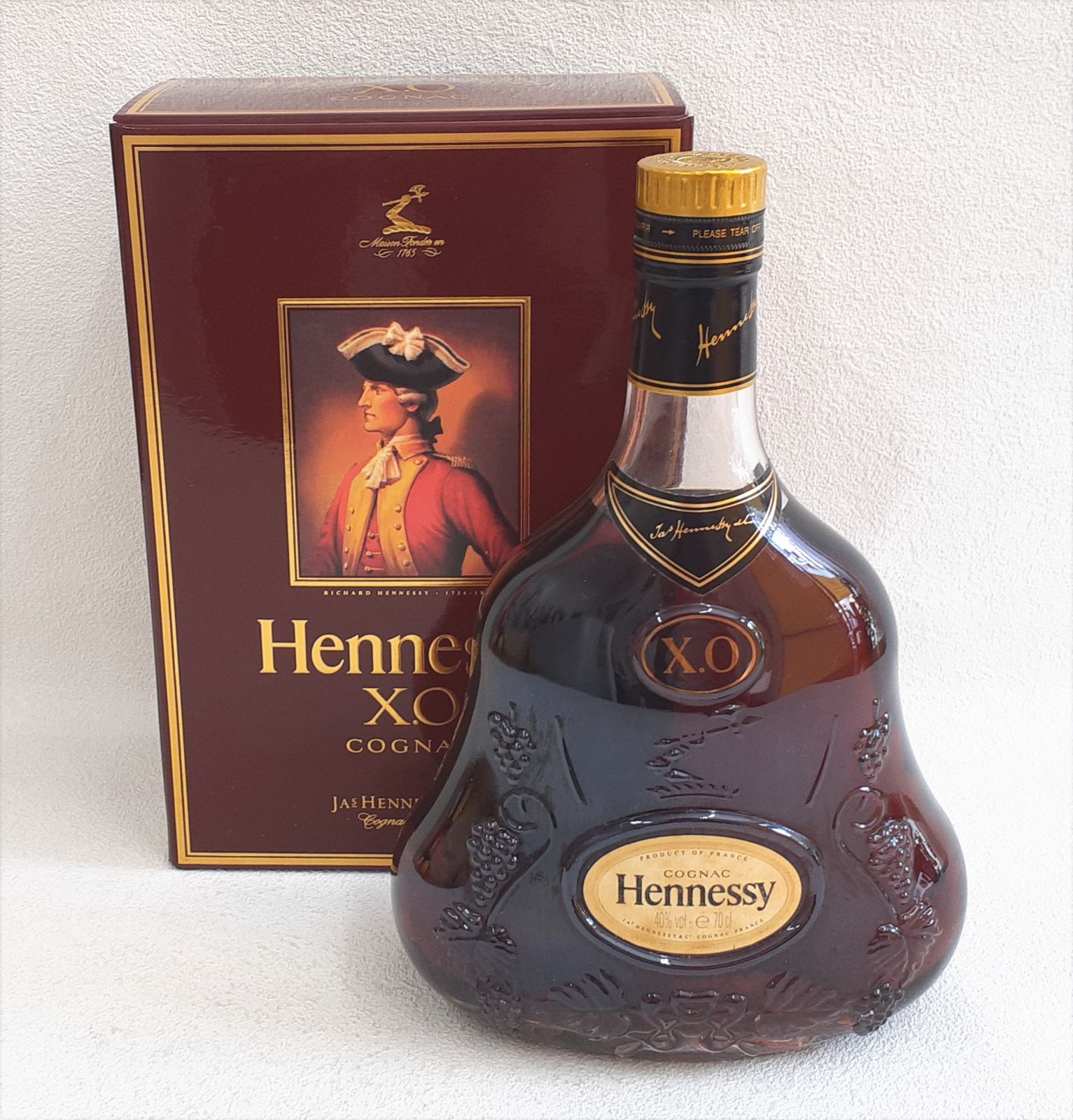 Hennessy X.O コニャック 長期保存品です。 Hennessy X.O コニャック 長期保存品です。