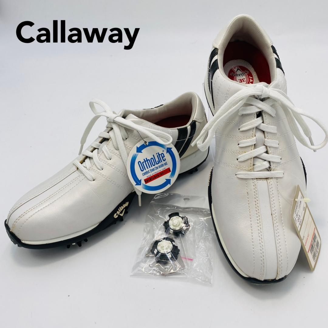新品タグ付き Callaway ゴルフシューズ メンズ 24.5cm