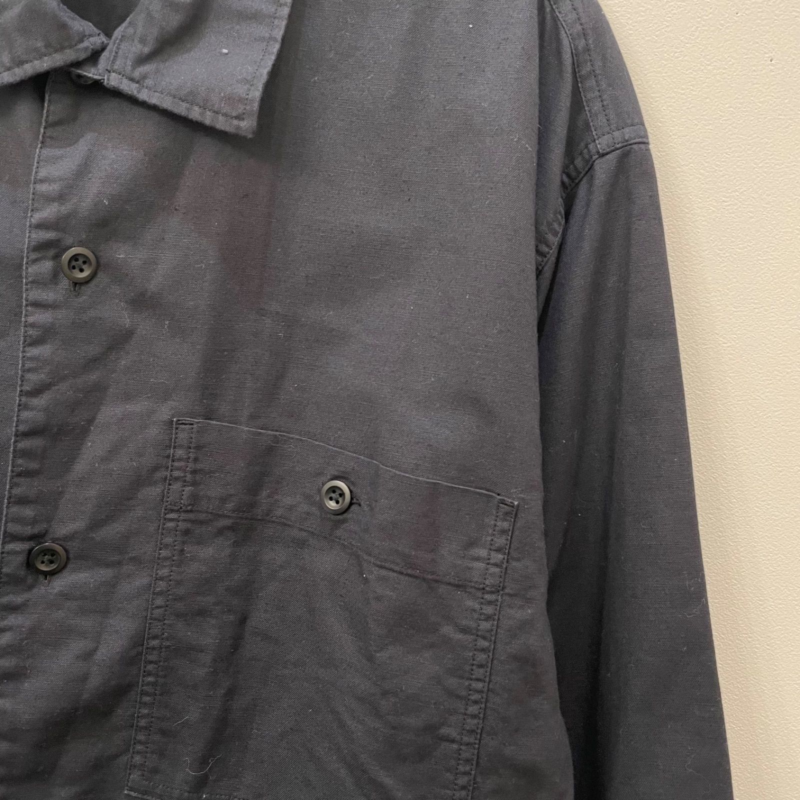 MHL. エムエイチエル コットン・リネンオックスフォードシャツ