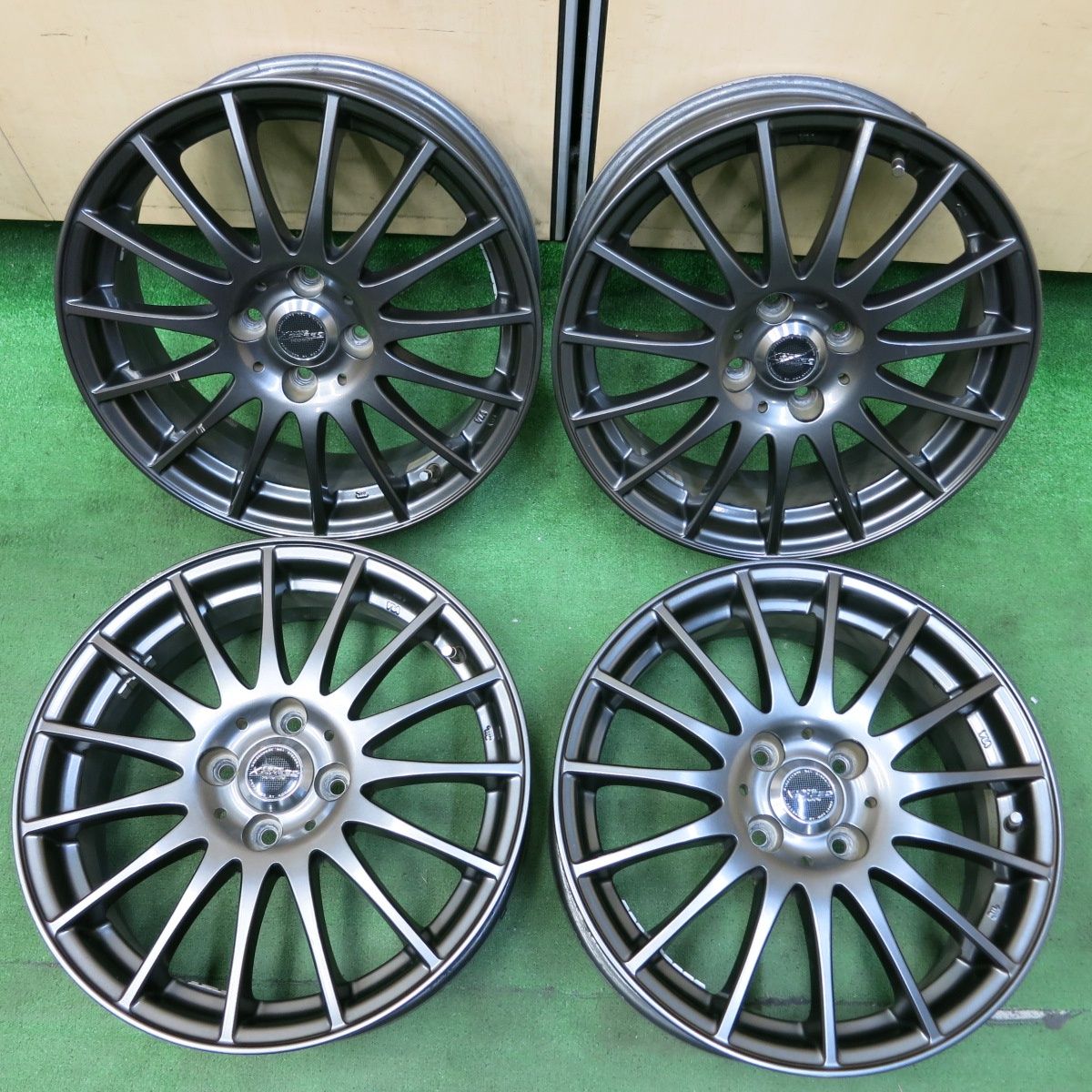 *送料無料* 4本価格X CROSS SPEED PREMIUM HOT STUFF クロススピード プレミアム 16インチ ホイール 16×6J PCD100/4H4091309SYホ