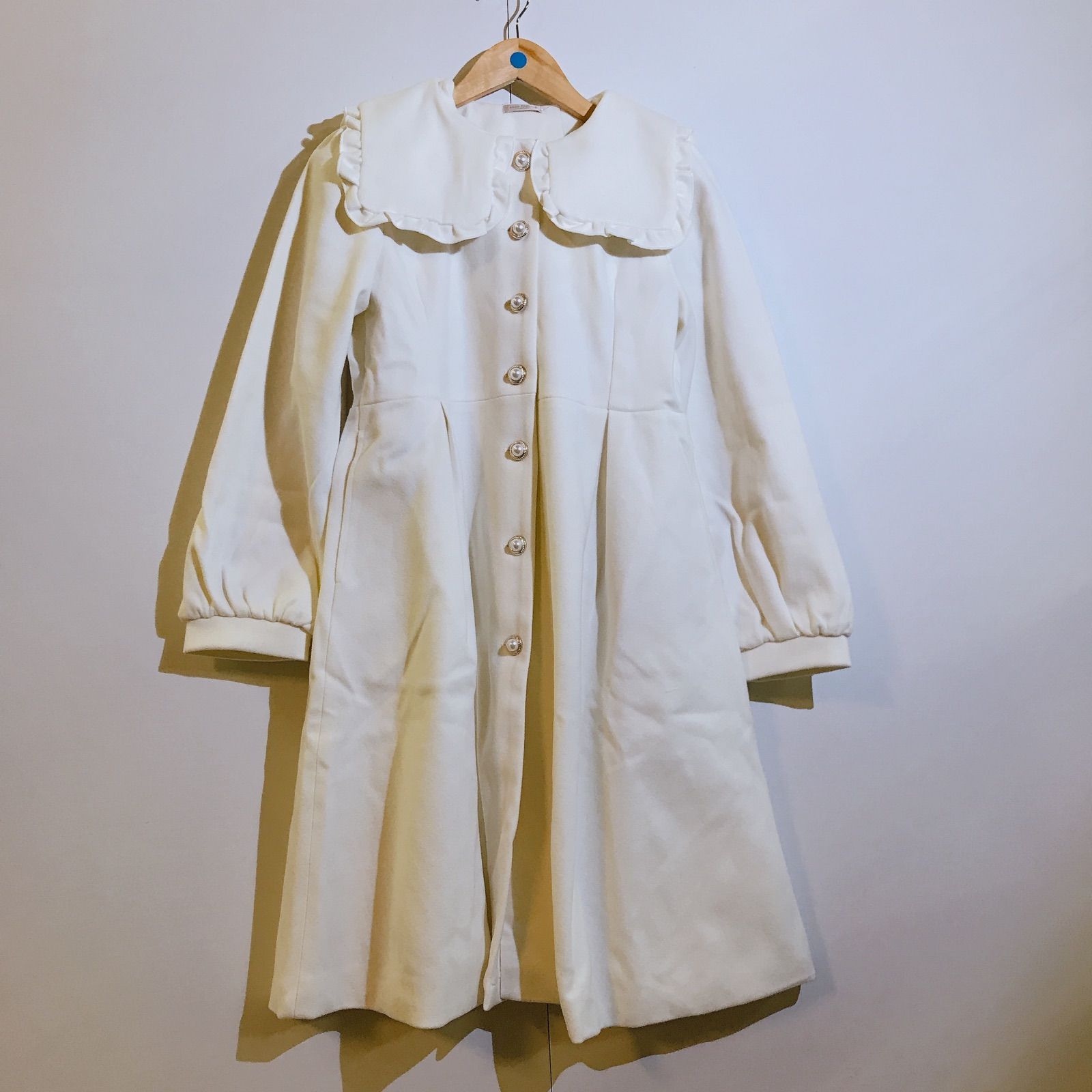 美品】axes femme アクシーズファム セーラーカラー コート レディース