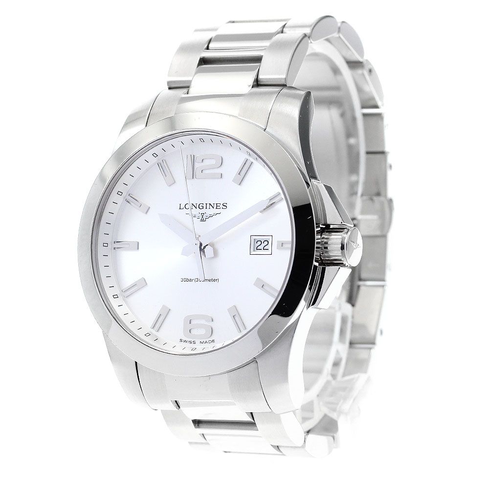 ロンジン LONGINES L3.659.4 ハイドロコンクエスト デイト クォーツ  