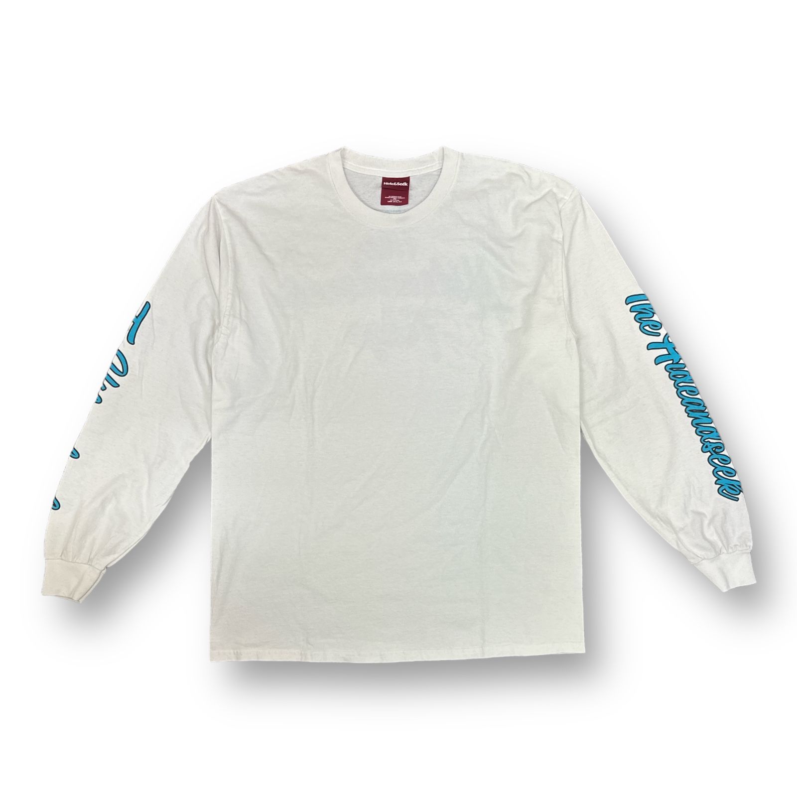 定価10780円 未使用品 HIDE AND SEEK 23AW TEAM L/S TEE チーム ロング 