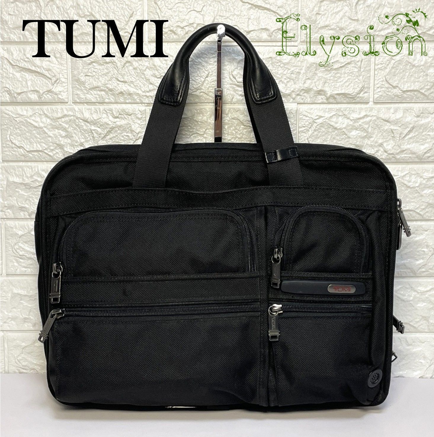 ☆TUMI☆ トゥミ ビジネスバッグ ナイロンバッグ 大容量 ブラック 