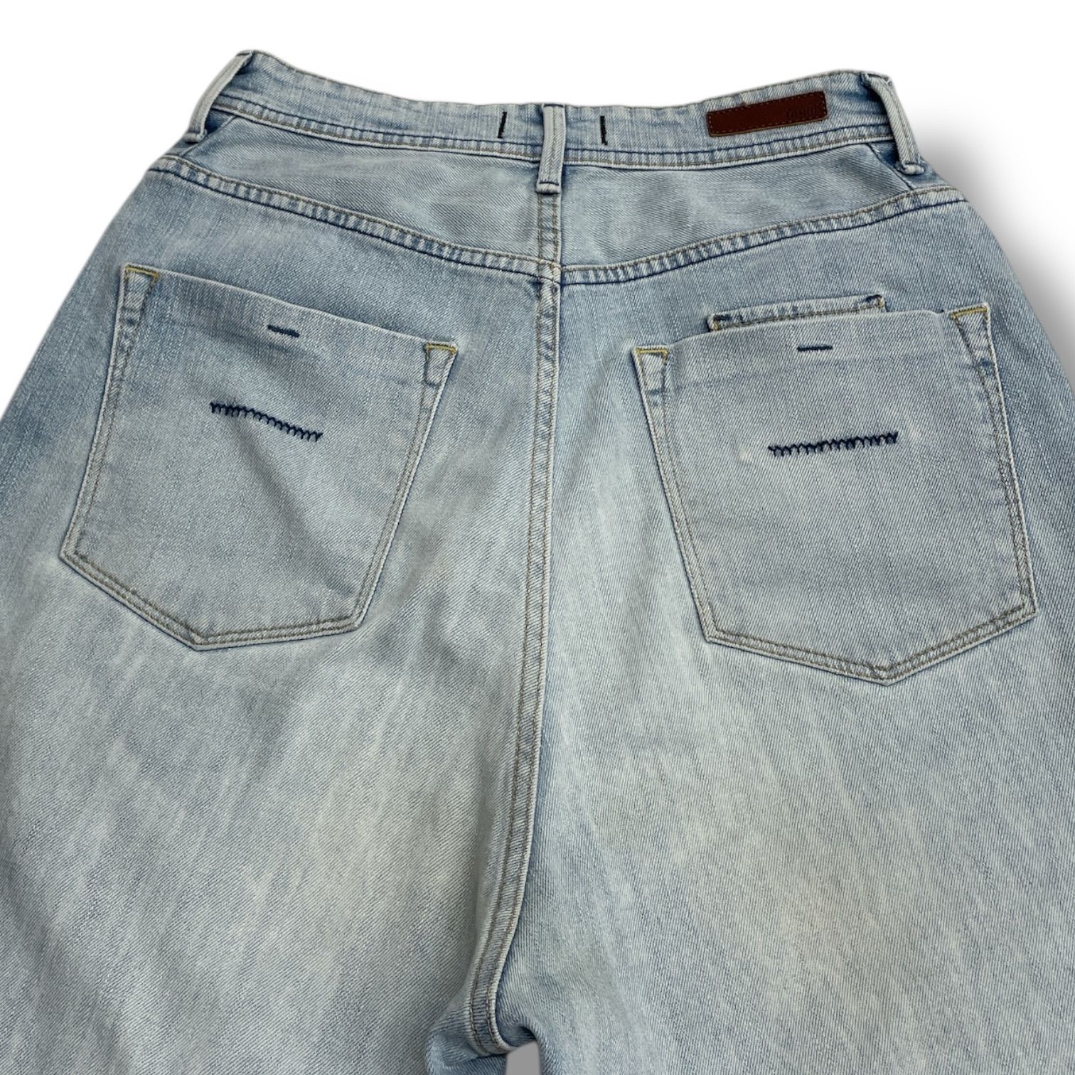 達成感 YANUK ヤヌーク JOAN Loose Straight ルーズストレート ジョーン ジーンズ デニムパンツ 57131301 FVS インディゴ ブルー サイズ25 レディース ゴーゴー古着マルイ北千住店 19 No.993 サマーセール開催中！