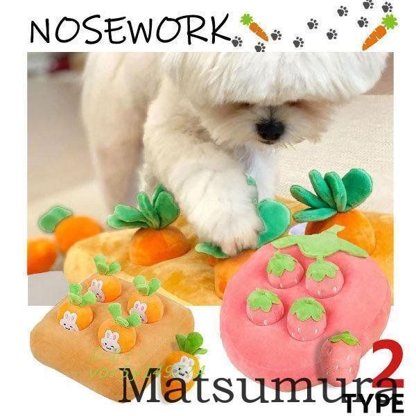 新品未使用　ノーズワーク‼︎ ノーズワーク 嗅覚トレーニング にんじん いちご ペット