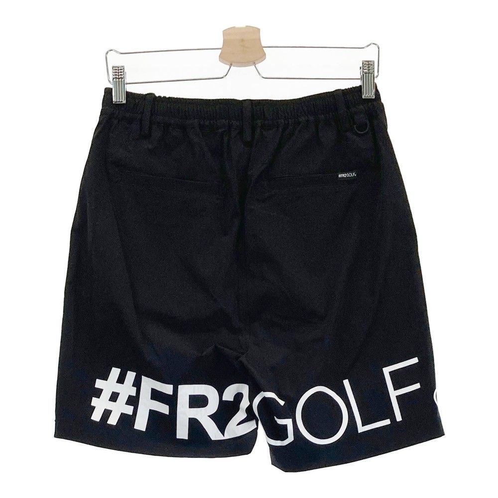 ♯FR2GOLF ハーフパンツ　ブラック　サイズM FR2 エフアールツー ワッペン イージーハーフパンツ ブラック