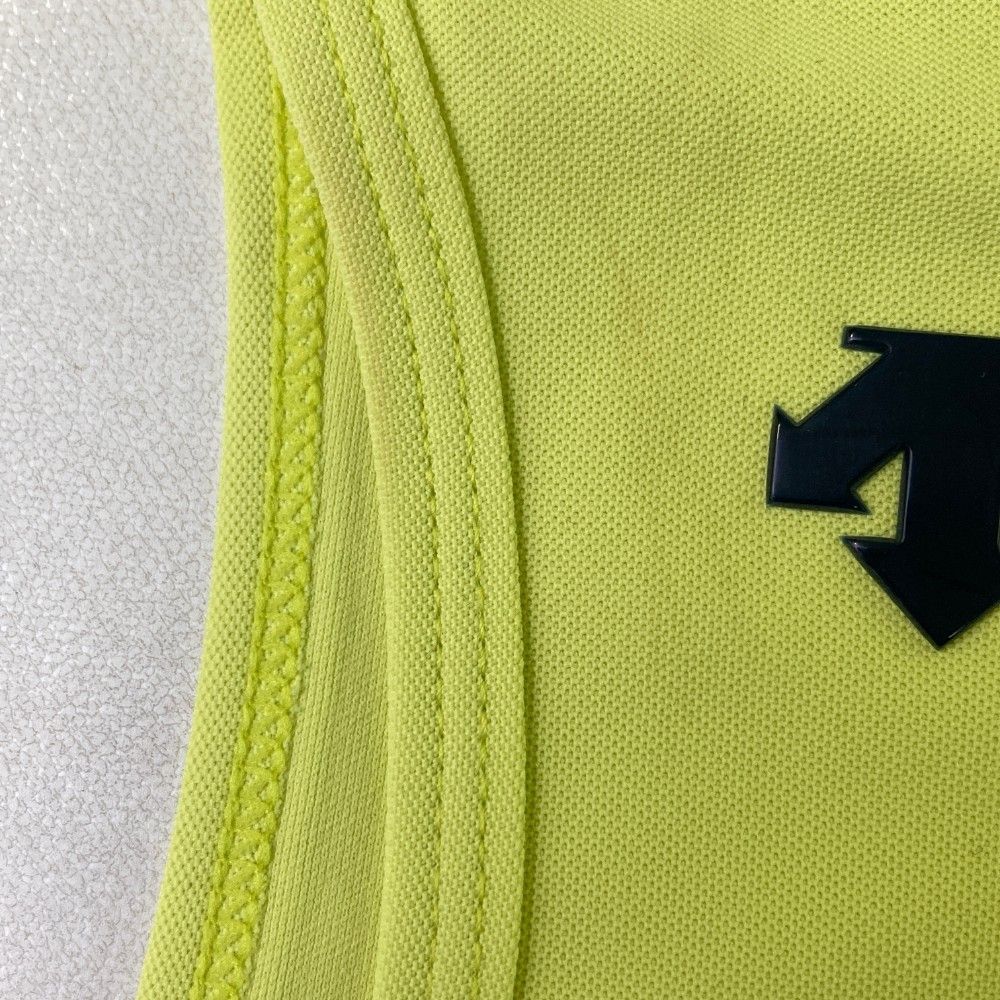 イエロー インターハイ DESCENTE デサント ノースリーブ シャツ 国体