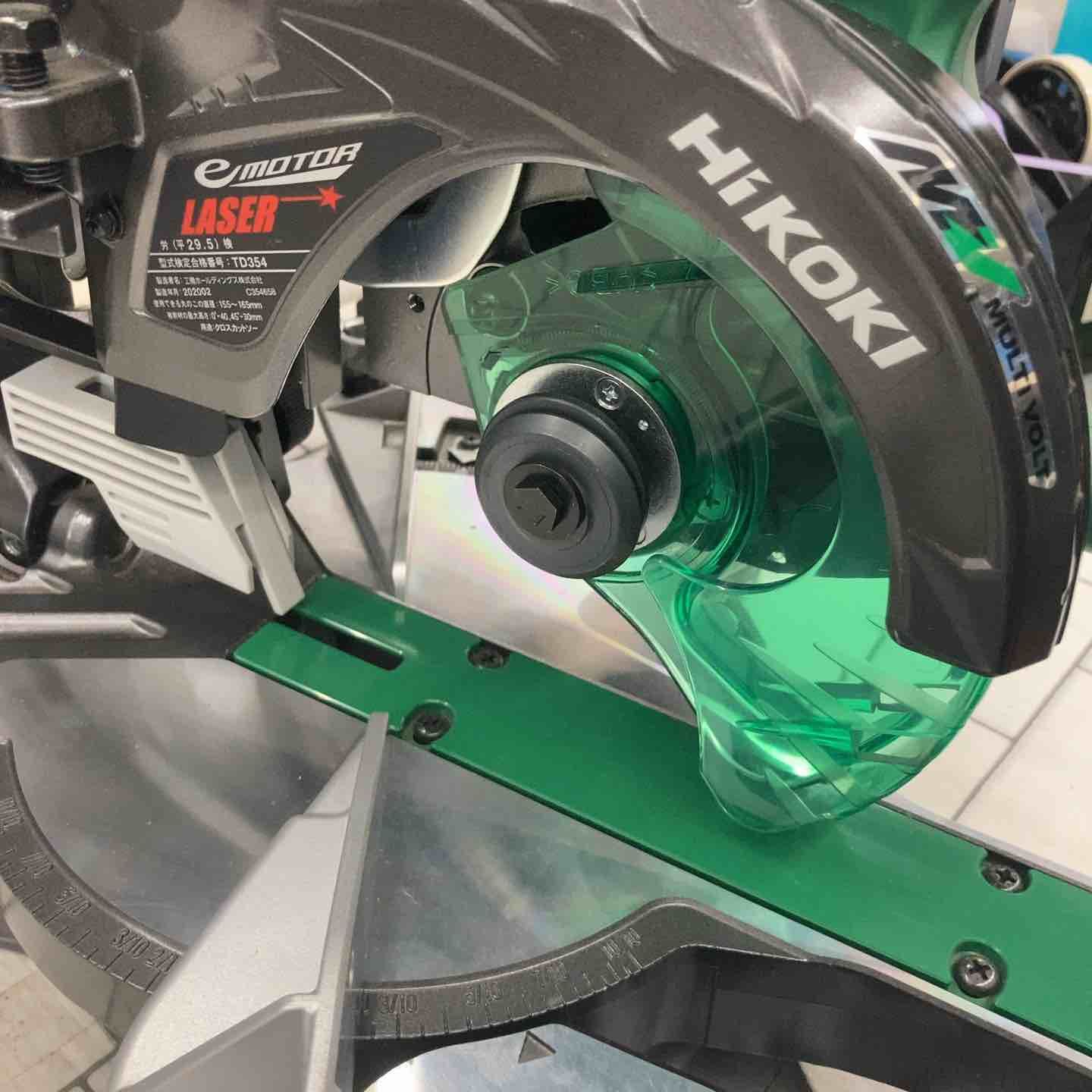 日立工機 コードレス卓上スライド丸のこ