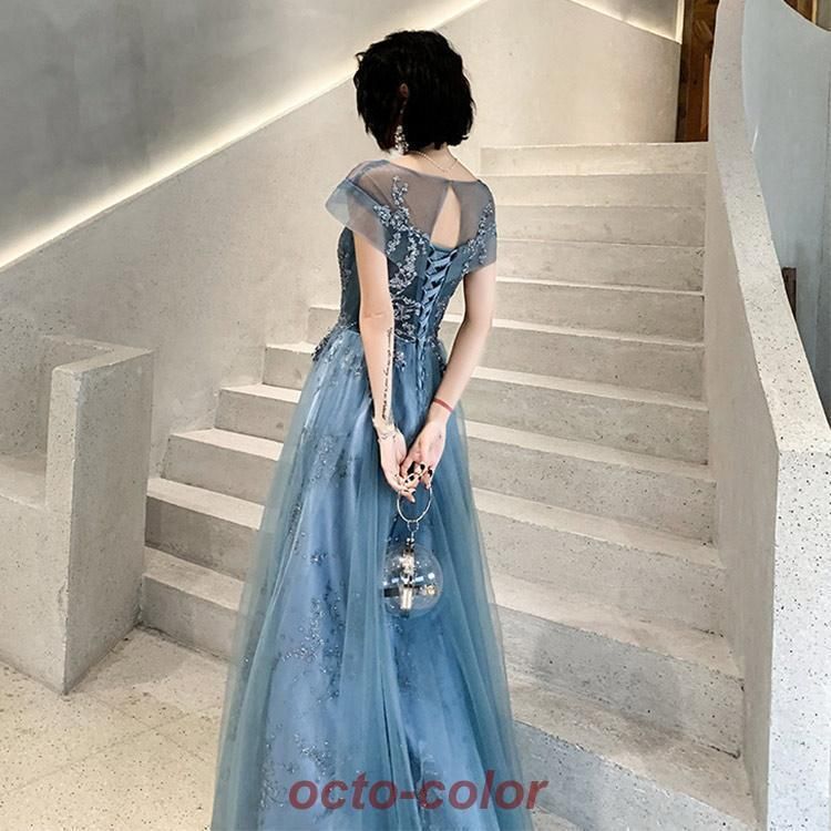 発表会ドレス ロングパーティードレス