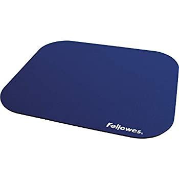 FELLOWES MOUSE PAD RUBBER BASE BLUE [並行輸入品]
