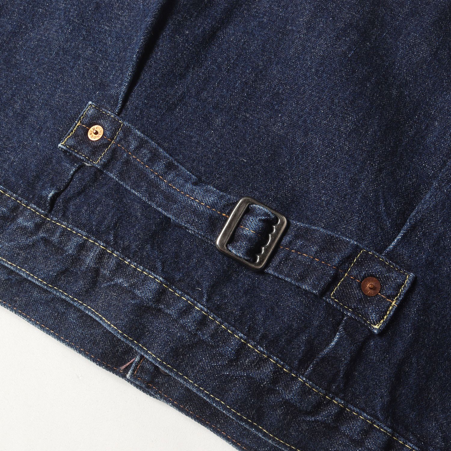 DENIME ドゥニーム ジャケット インディゴ サイズ:42(XL) | オリゾンティ期 | 90s 506 1stタイプ デニムジャケット | 濃紺 ビッグサイズ | アウター Gジャン ブルゾン 上着【メンズ】【中古】【K4573】 DENIME ドゥニーム ジャケット インディゴ サイズ:42(XL