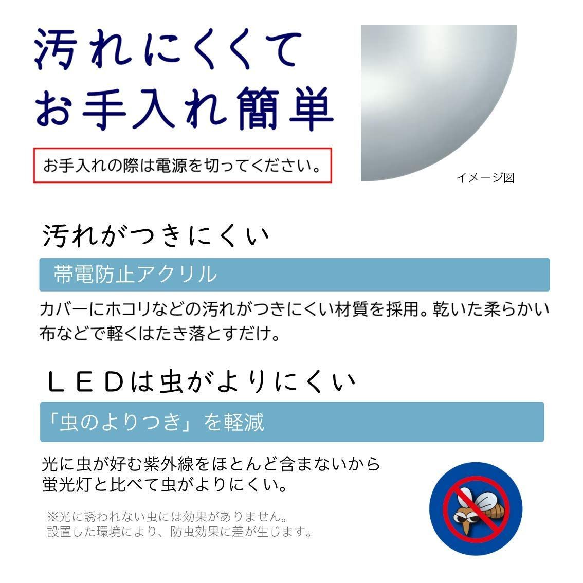 蛍光灯からの買い換えに 薄型