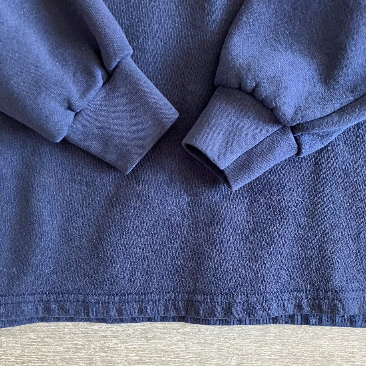 TITANIC タイタニック ハーフジップ スウェット プルオーバー 紺 XL 