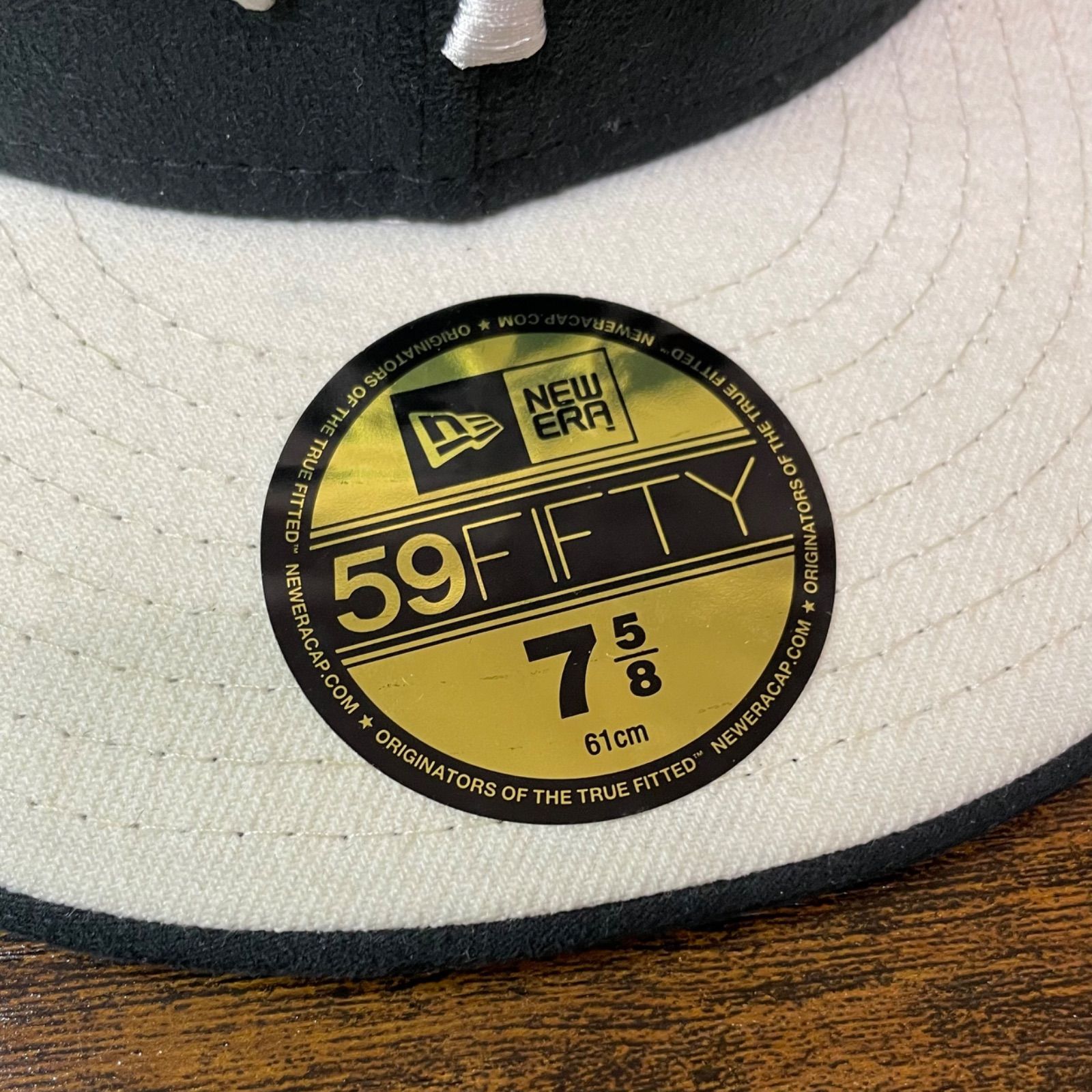 A77 ニューエラ 59fifty ヤンキース usa製 ヴィンテージ 1090
