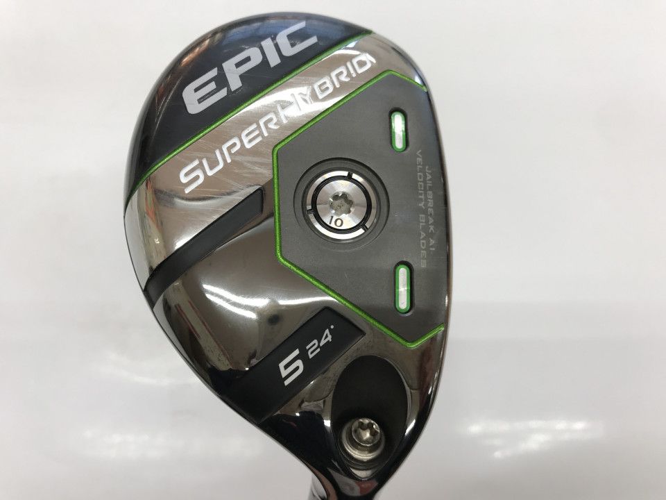 【即納】EPIC SUPER HYBRID US | 24 | F4 | Steel Fiber fc75 HY | 中古 | ユーティリティ | キャロウェイ