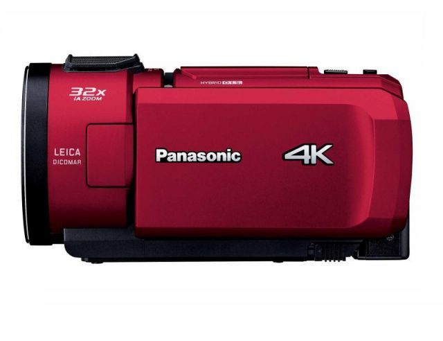 Panasonic HC-VX992M パナソニック 4Kビデオカメラ レッド Panasonic HC-VX992M パナソニック 4Kビデオカメラ レッド