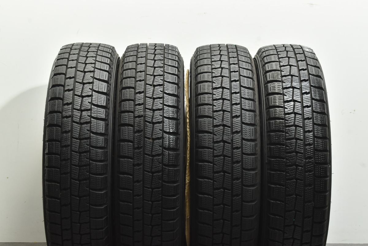 【軽自動車サイズ】Weds KRAIT II 14in 4.5J +45 PCD100 ダンロップ ウィンターマックス WM01 155/65R14 N-BOX ワゴンR タント ムーブ