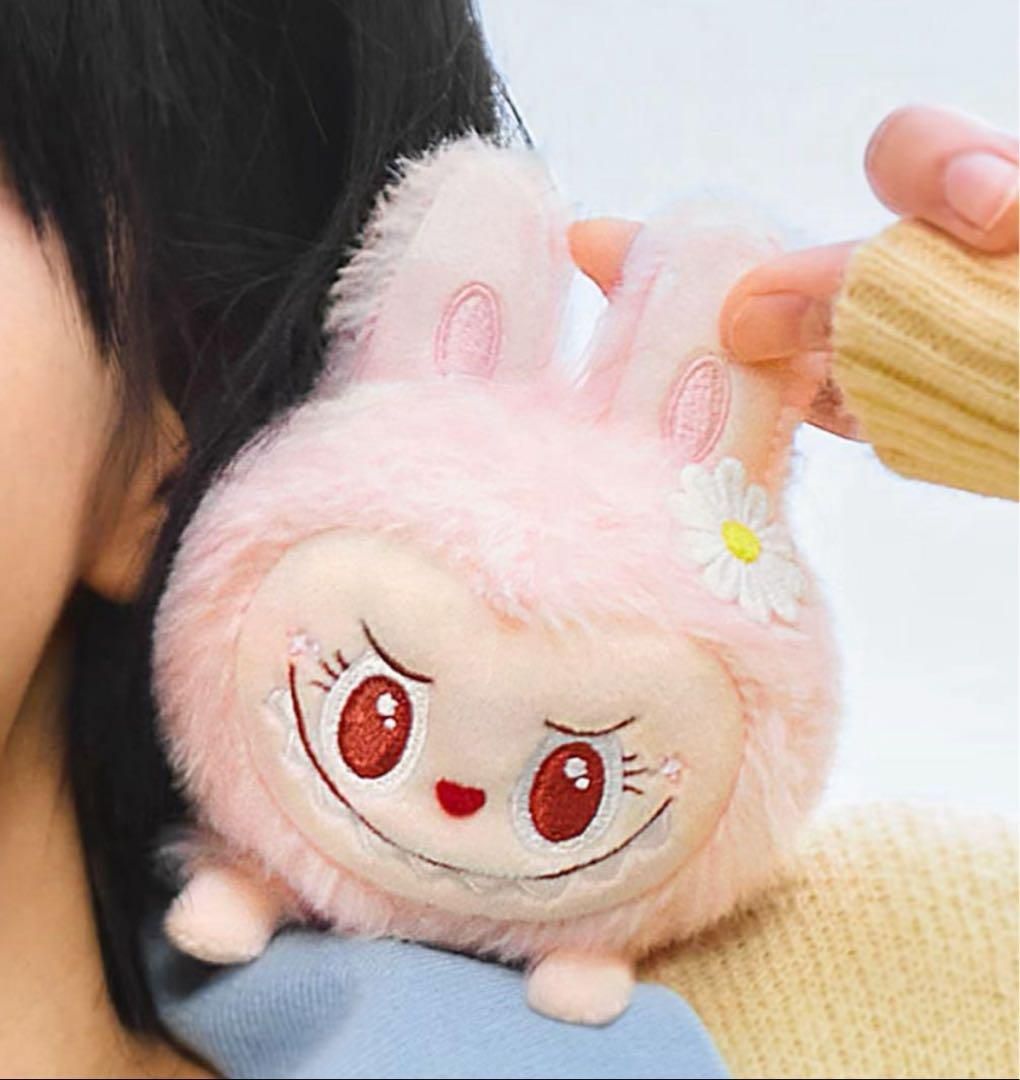 新品】北京POPLAND限定 ぬいぐるみ mokoko ラブブ 肩乗せチャーム