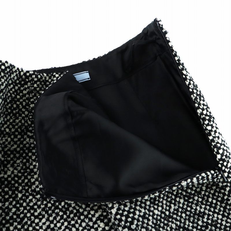 PRADA ツイードスカート Prada ツイードスカート ブラック | Lyst