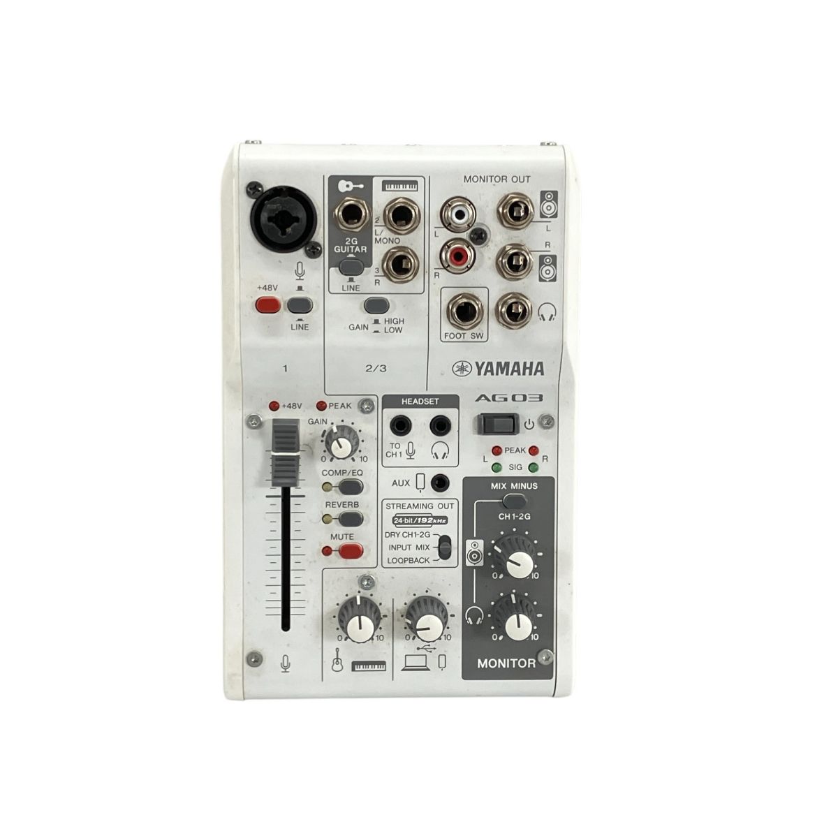 ✩未使用　美品✩ヤマハ　YAMAHA AG03 YAMAHA AG03 ウェブキャスティングミキサー ライブ