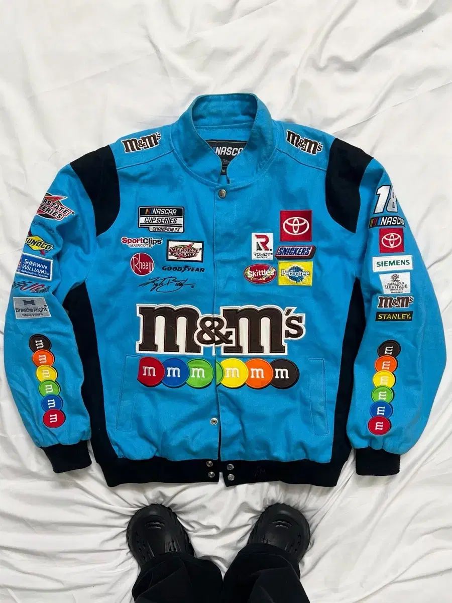 レア！ 2007s ジェフハミルトン M&M コラボ レーシング ジャケット レア！ 2007s ジェフハミルトン M&M コラボ レーシング ジャケット