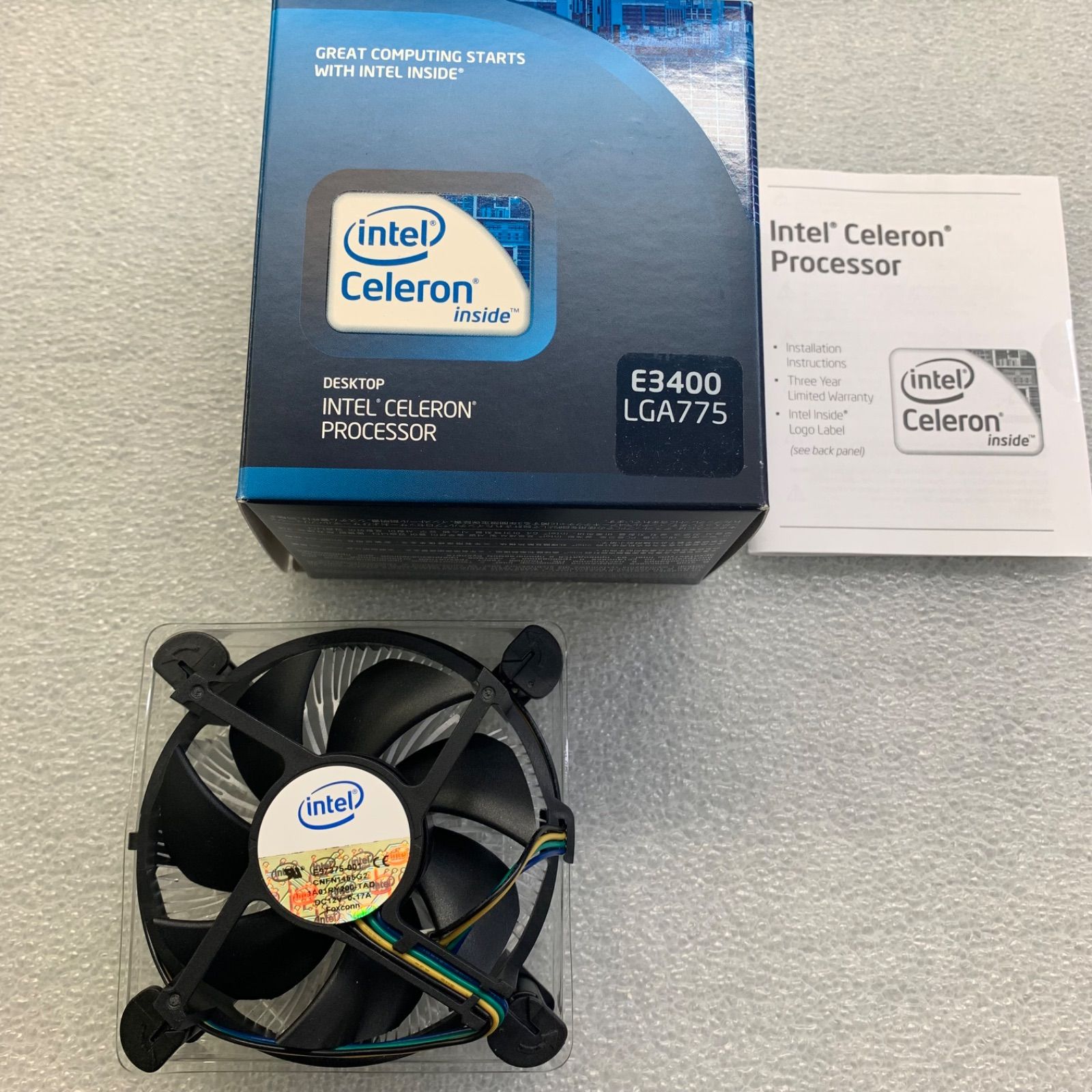 Intel 純正 LGA775 CPUクーラー CPUファン 未使用 - メルカリ