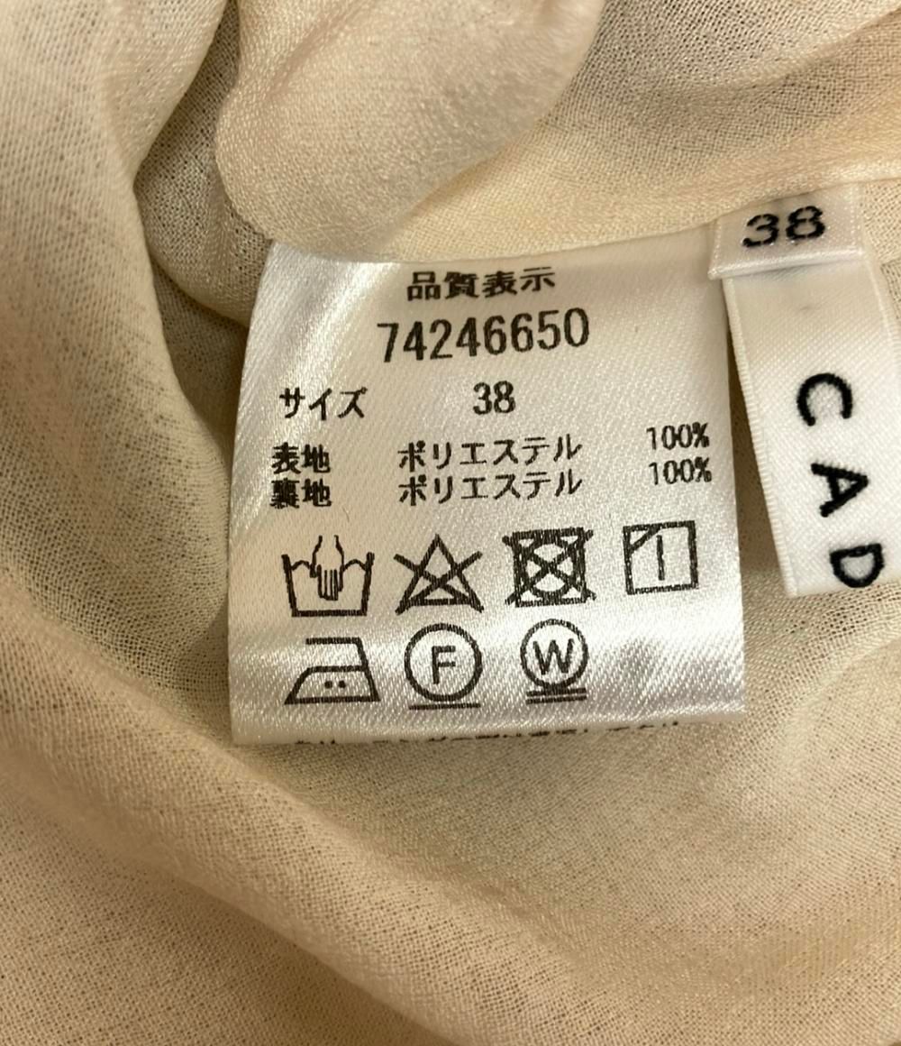 美品 カデュネ 半袖シアーバルーントップス レディース SIZE 38 (S) CADUNE 中古 美品 カデュネ CADUNE 半袖シアーバルーントップス レディース