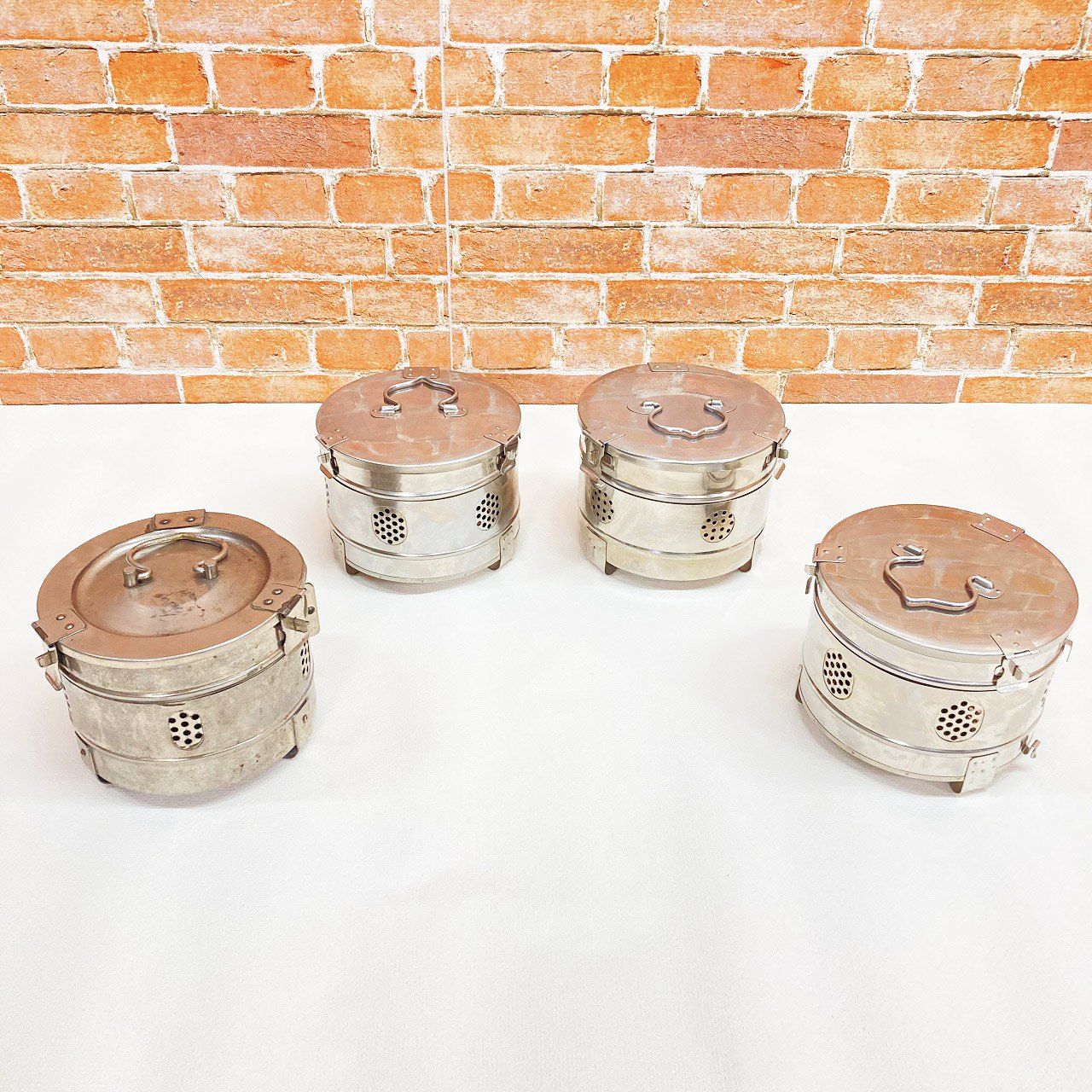 ○【中古品】 ☆まとめ売り☆ 医療用 丸形カスト 4個セット