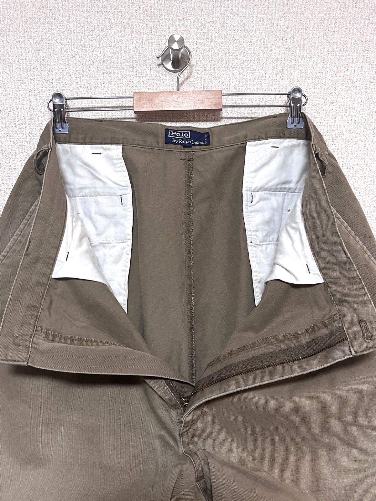 00s Polo ラルフローレン ルーズ テーパード ツータック チノパン 00s Polo ラルフローレン ルーズ テーパード ツータック