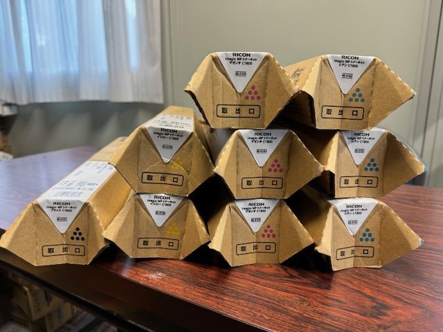 リコートナー9本セット C1800 （ブラック・シアン・マゼンタ・イエロー