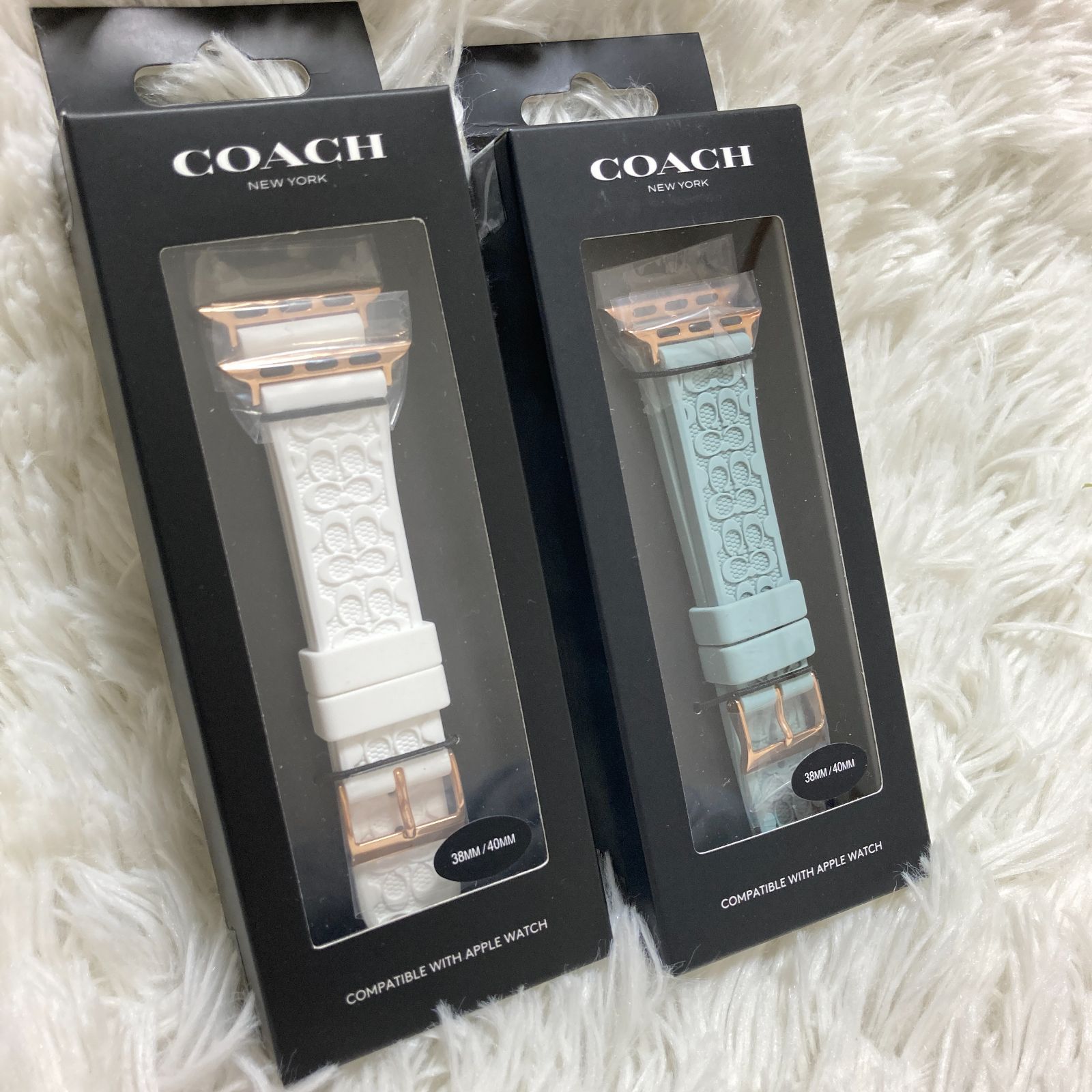 コーチ COACH アップルウォッチ バンド ラバーバンド 腕時計