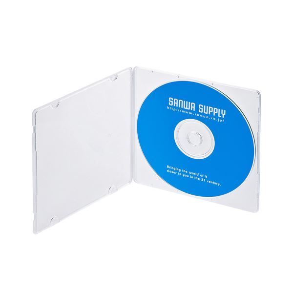 サンワサプライ DVD・CDケース(クリア) FCD-11CX5