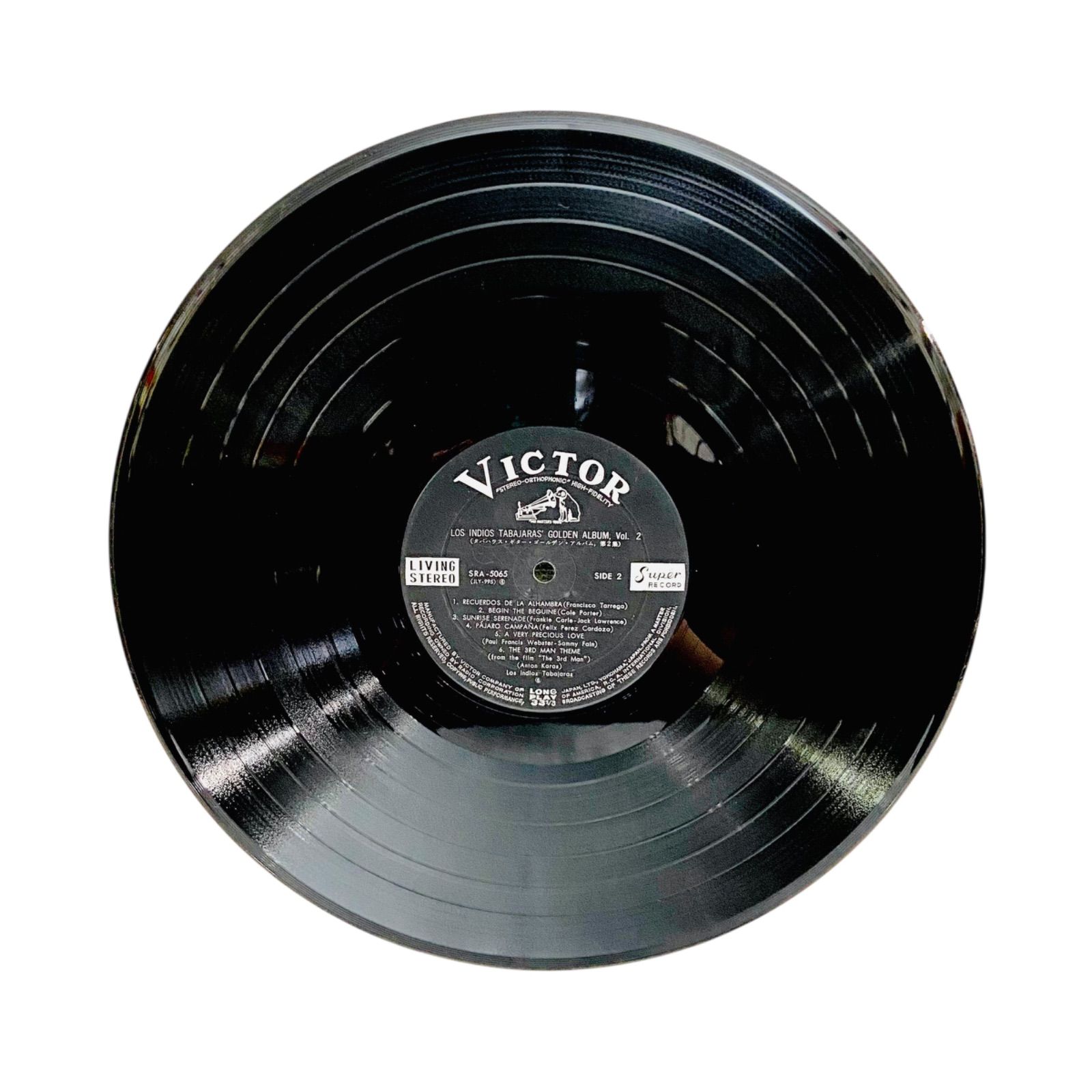 [新品レコード] RAS F07246 レコード LOS INDIOS TABAJARAS GUITAR GOLDEN ALBUM