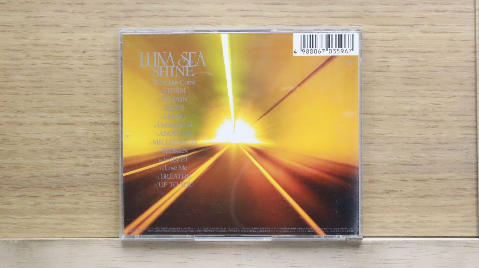 国内盤CD☆ルナシー/LUNA SEA□ SHINE 【MVCH29022