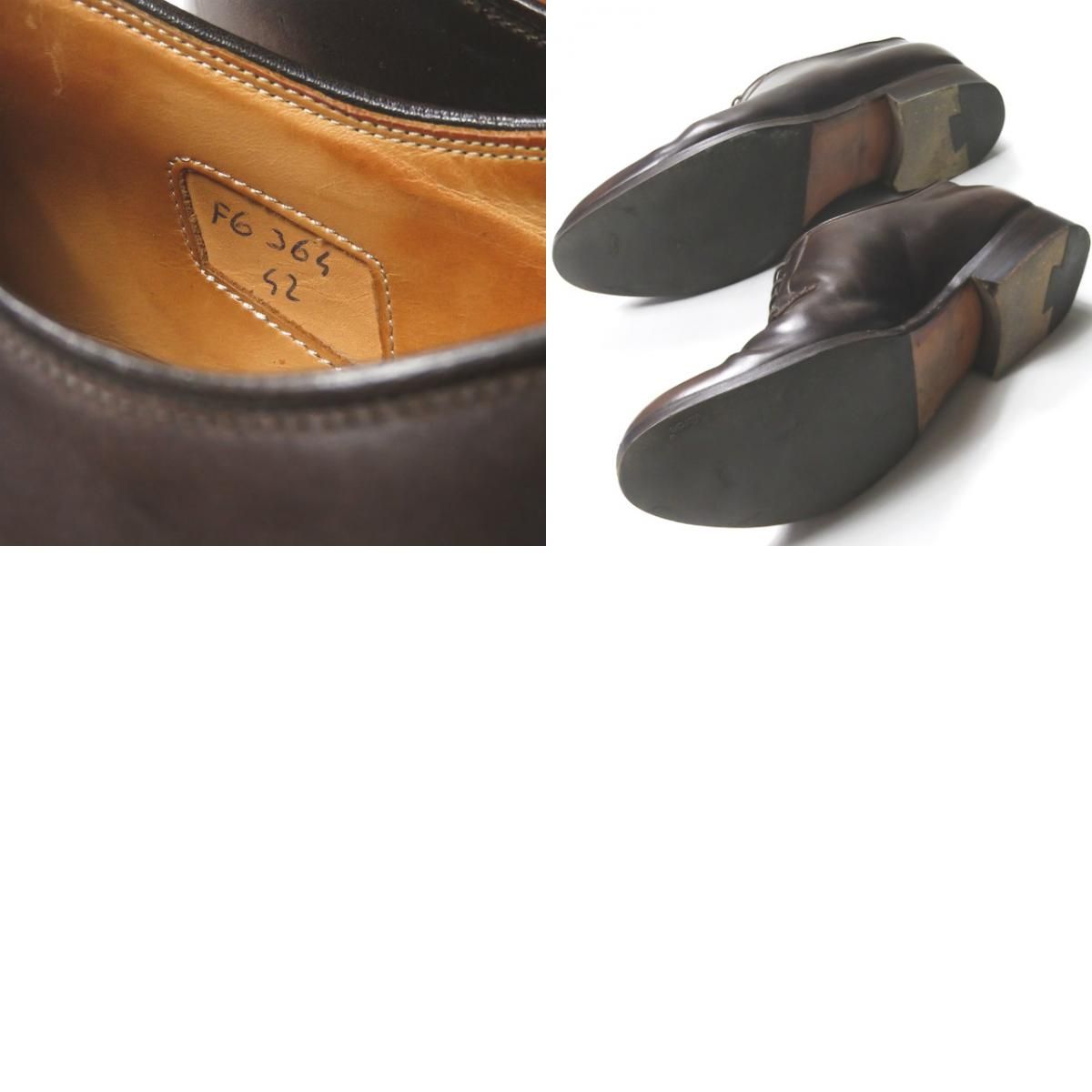 F.LLI.GIACOMETTI FG364 サイズ39 BRW コードバン 国内菅原靴店のみの取り扱い Giacometti フラテッリ