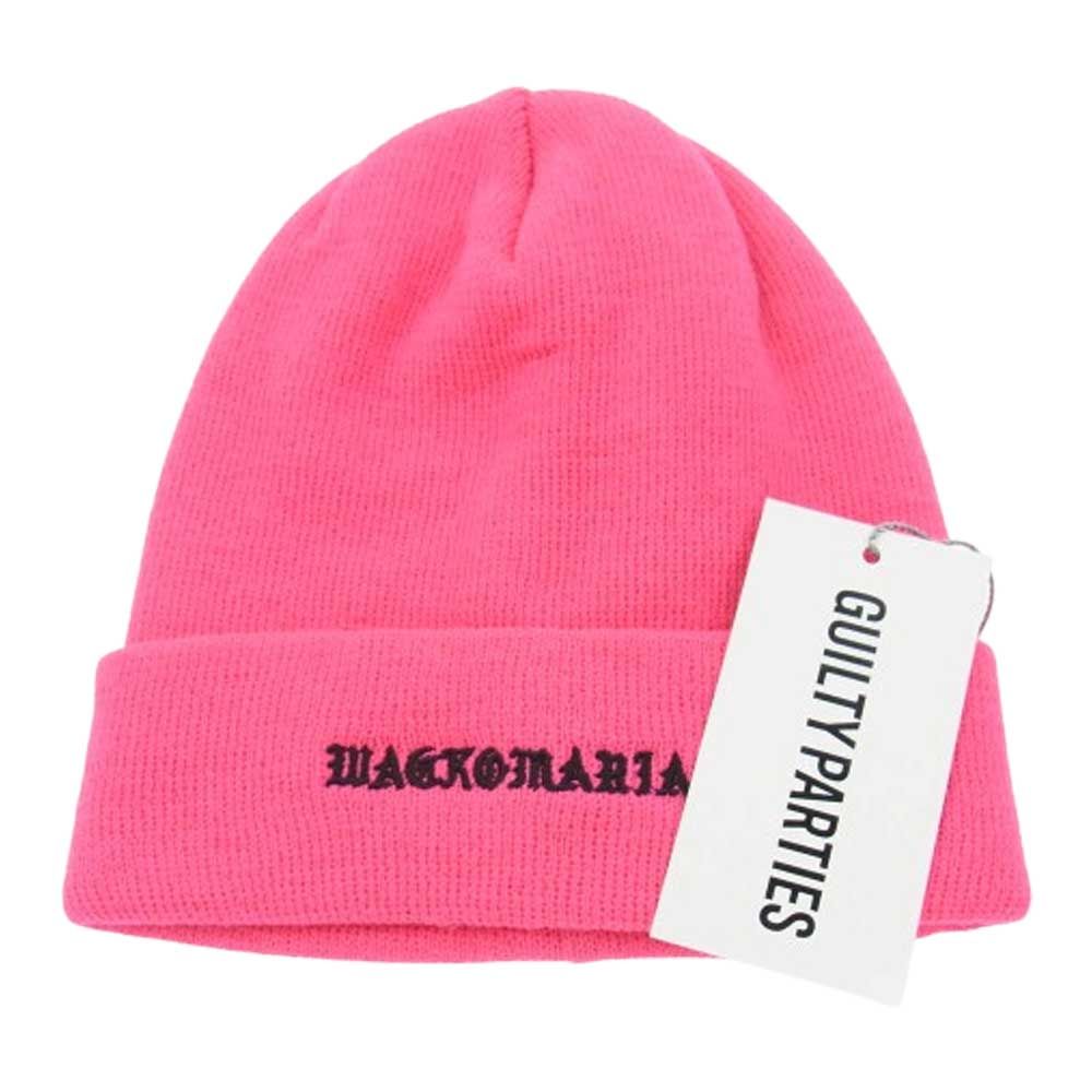 WACKO MARIA ワコマリア 24AW 24FW-WMA-CP05 天国東京 ニット ウォッチ キャップ ピンク系【新古品】【未使用】【中古】
